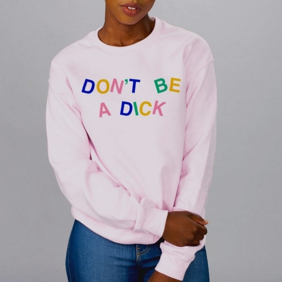 None Sweaters - Pink Sweatshirt Size M Medium